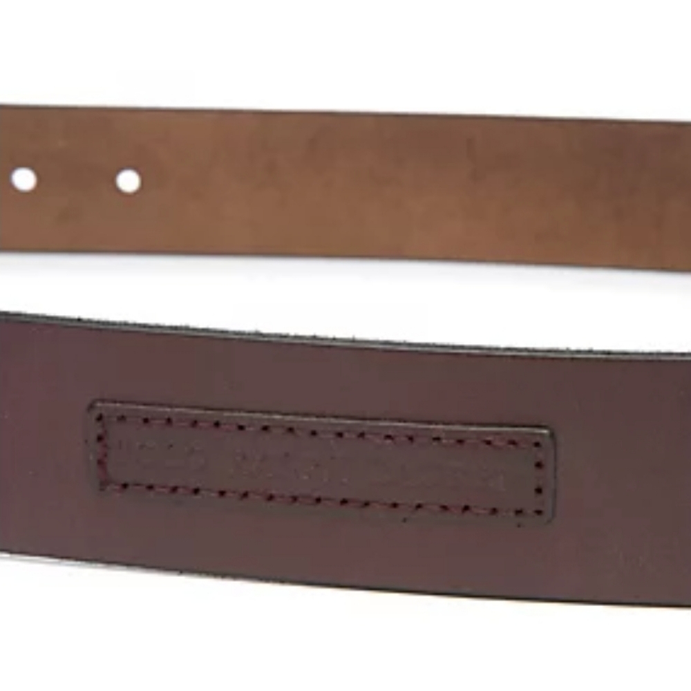NWT Men's Ralph Lauren Polo Leather Roller-Buckle Belt - Picture 5 of 8